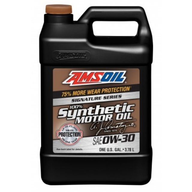 AMSOIl SIGNATURE SERIES SYNTHETIC MOTOR OIL 3.75L Jug ( Contact us to price and purchase)