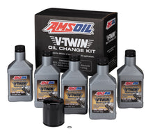 Load image into Gallery viewer, V-Twin Oil Change Kit (chrome filter)  2016 and up  ( Contact us to price and purchase )
